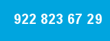 922 823 67 29 922 823 67 29